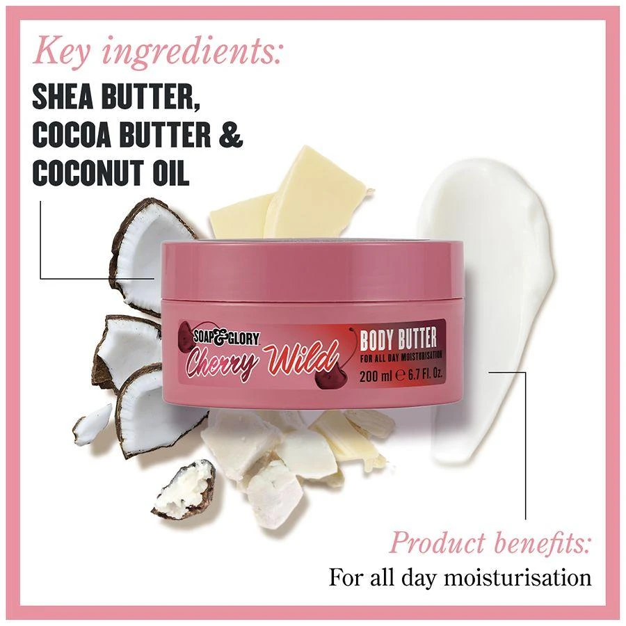 Soap 
Glory Limited Edition Body Butter Cherry Wild 5