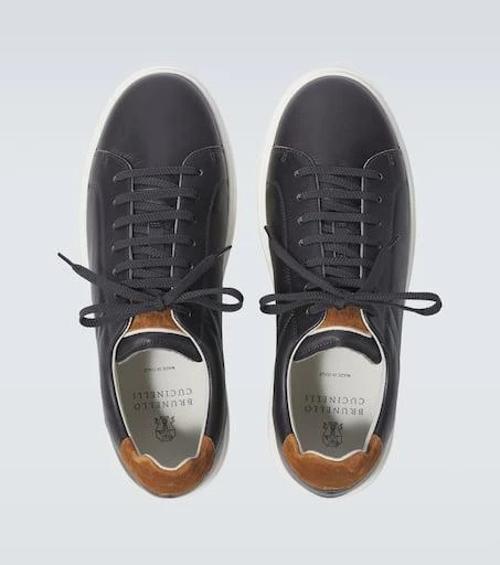 Brunello Cucinelli Leather low-top sneakers 4