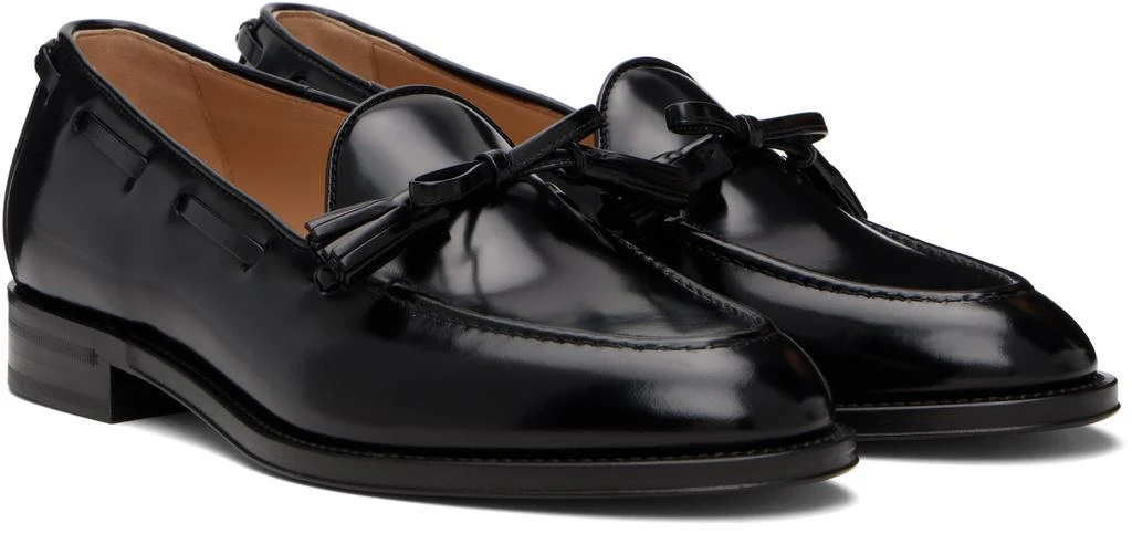Valentino Black Bowshire Loafers 4