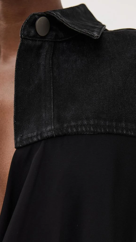 Christopher Esber Deconstruct Denim Cummerbund Shirt 5