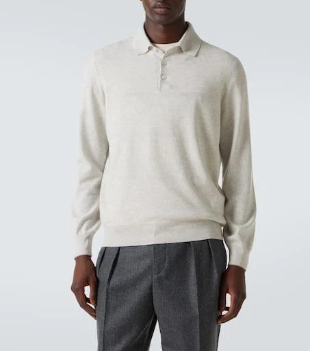 Brunello Cucinelli Cashmere polo sweater 3