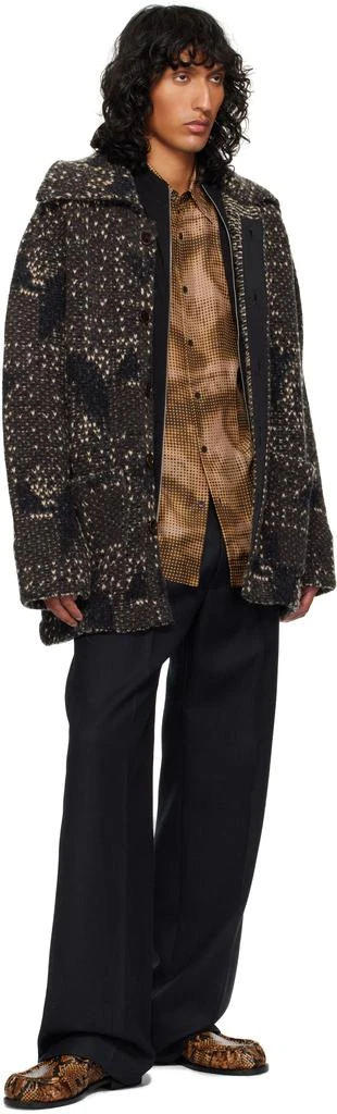 Dries Van Noten Tan Leather Loafers 5