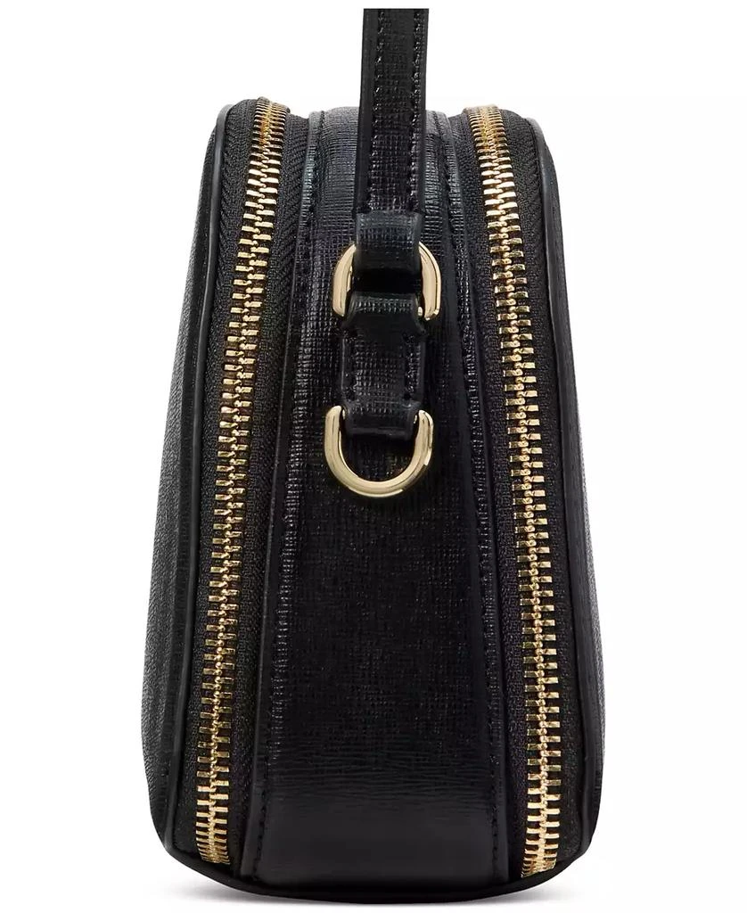 Kate Spade Devin Saffiano Leather Double Zip Dome Crossbody Bag 5