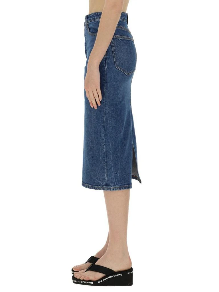 Alexander Wang T By Alexander Wang Midi Skirt 3