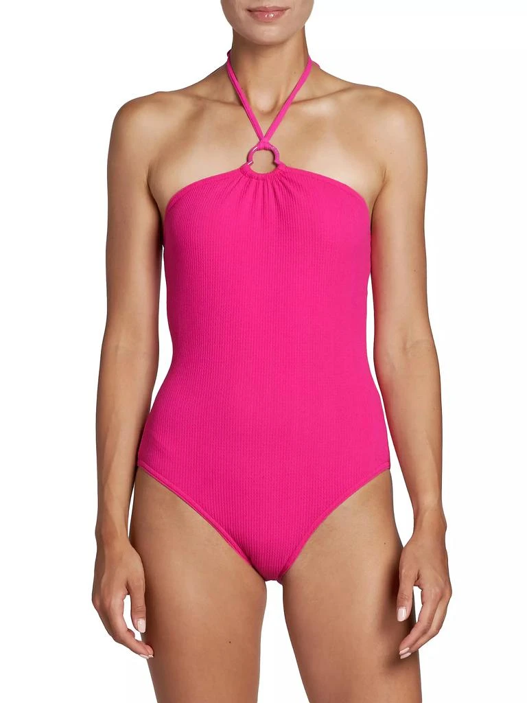 Moncler Halterneck One-Piece Swimsuit 3