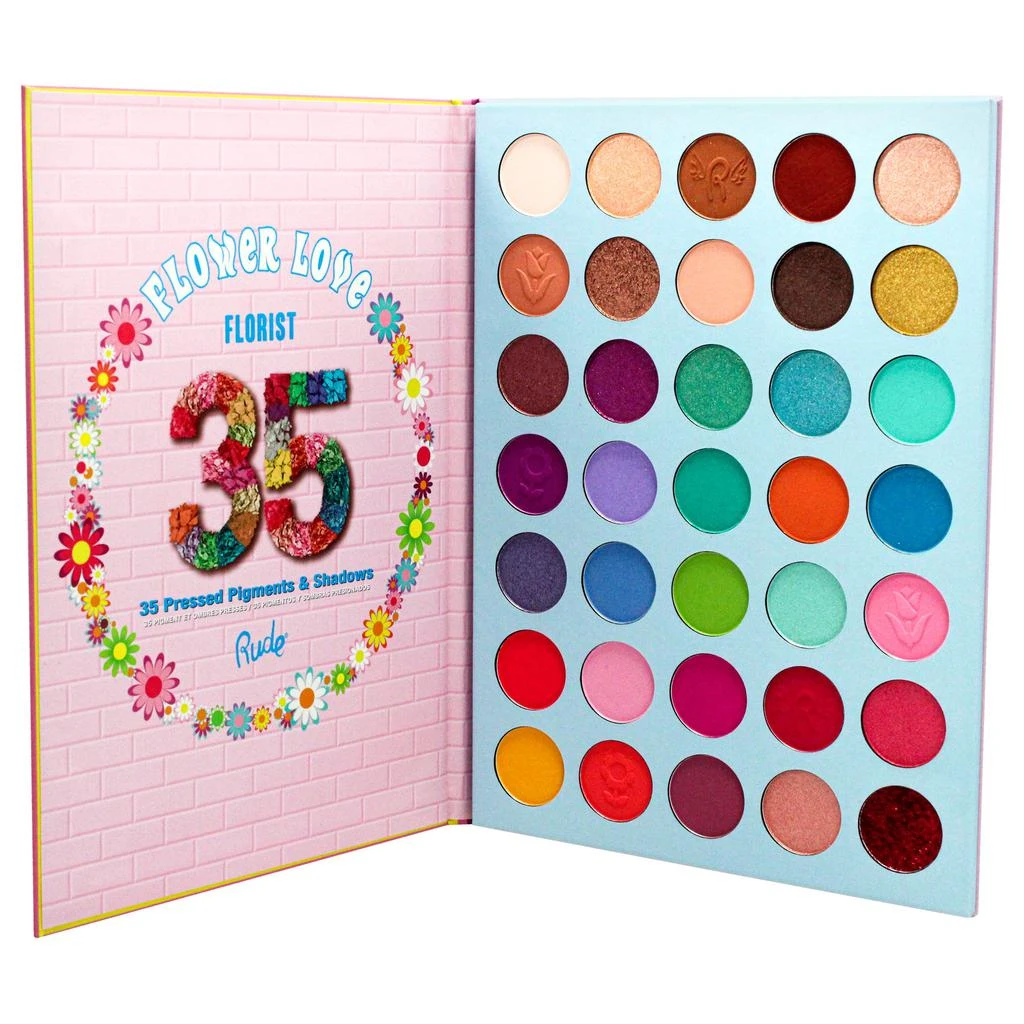 Rude Cosmetics Flower Love 35 Eyeshadows Palette - Florist by  for Women - 1.34 oz Eye Shadow 2