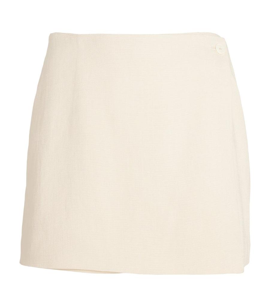 Claudie Pierlot Wrap-Detail Skort