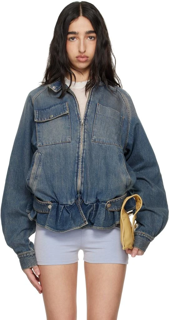 Gimaguas Blue Corinne Denim Jacket 1