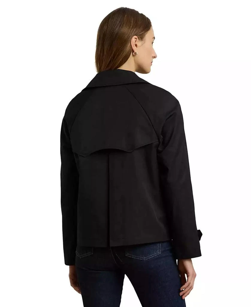 Ralph Lauren Petite Short Double-Breasted Trench Coat 2