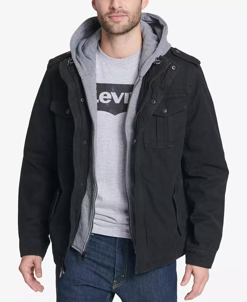 Mens sherpa levi's jacket on sale