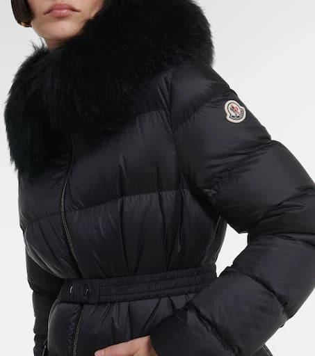 Moncler Boed shearling-trimmed down jacket 4