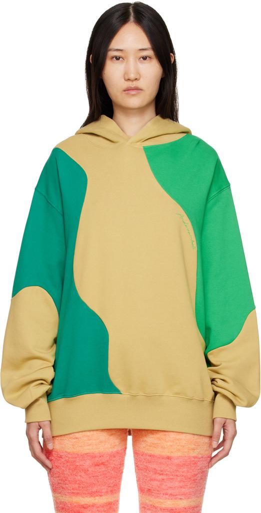 ANDERSSON BELL Black 'Love' Dyed Hoodie - Hoodies - BeyondStyle