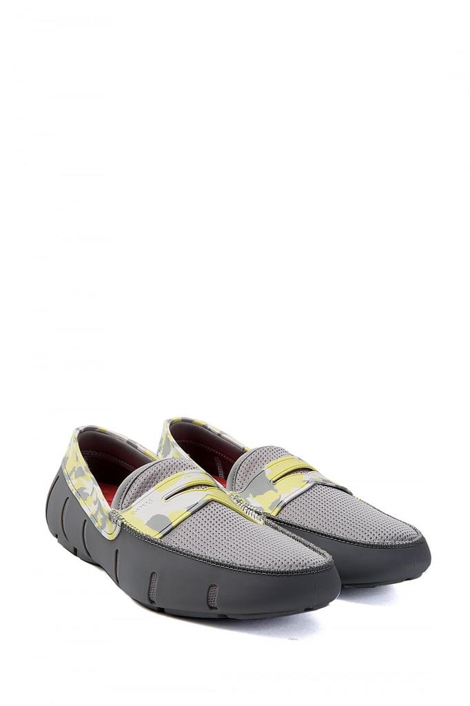 Swims Penny Loafer Camo Grey & Lime