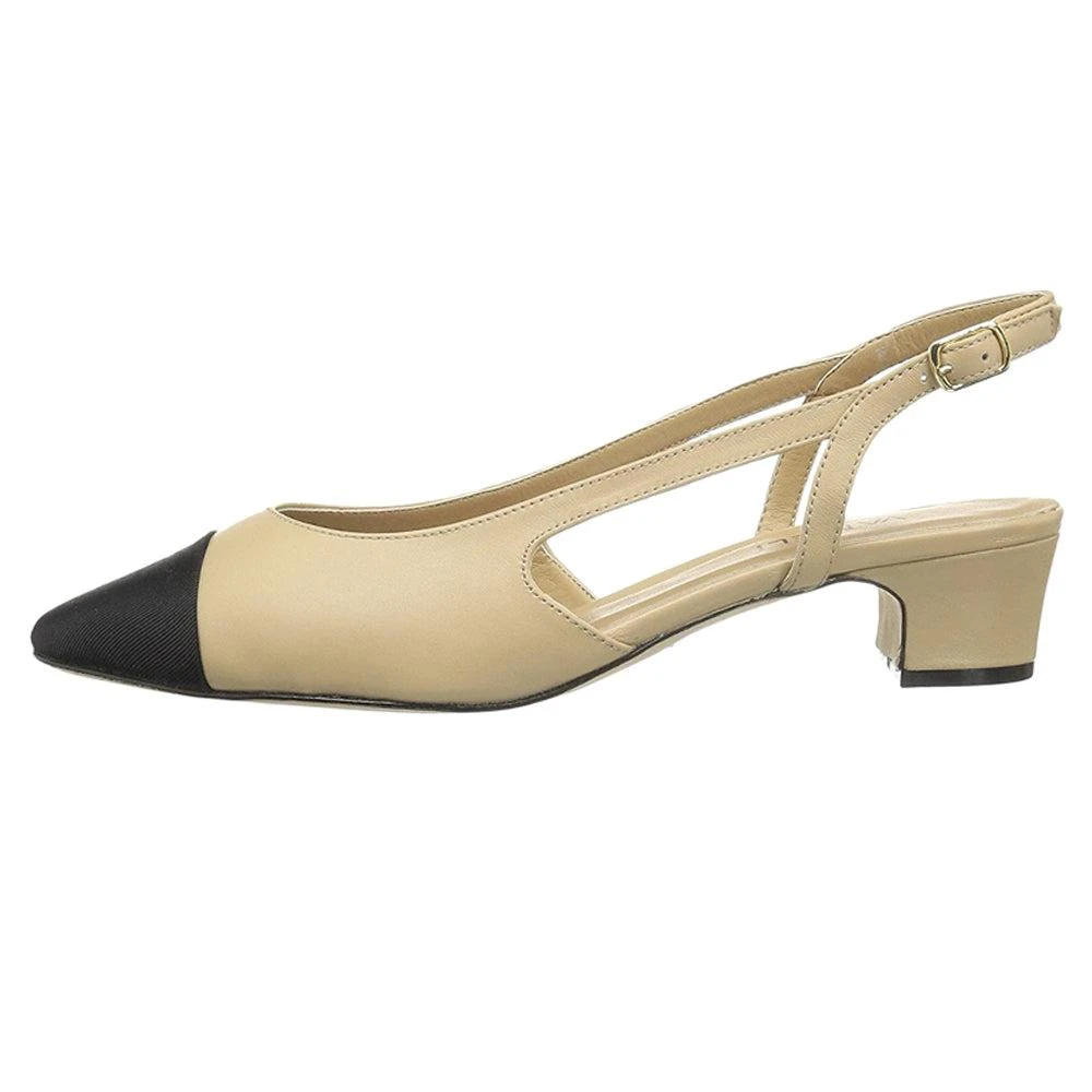 Vaneli Aliz Round Toe Slingback Pumps 3