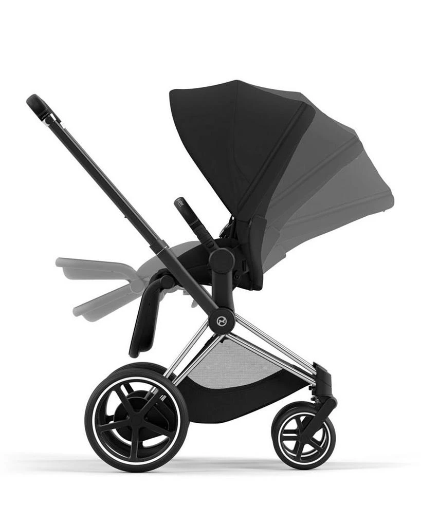 Cybex e-PRIAM 2 Stroller in Chrome with Black Handles 2