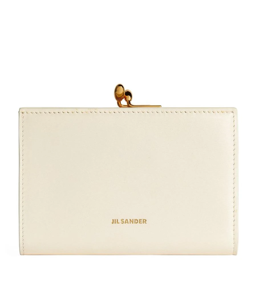 Jil Sander Small Leather Goji Wallet 1