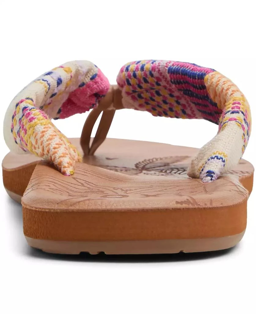 Roxy Women
s Tulum Slip-On Flat Sandals 14