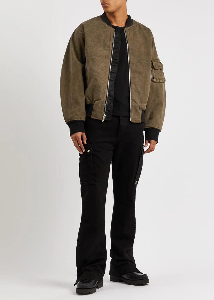 Givenchy Reversible denim bomber jacket 4