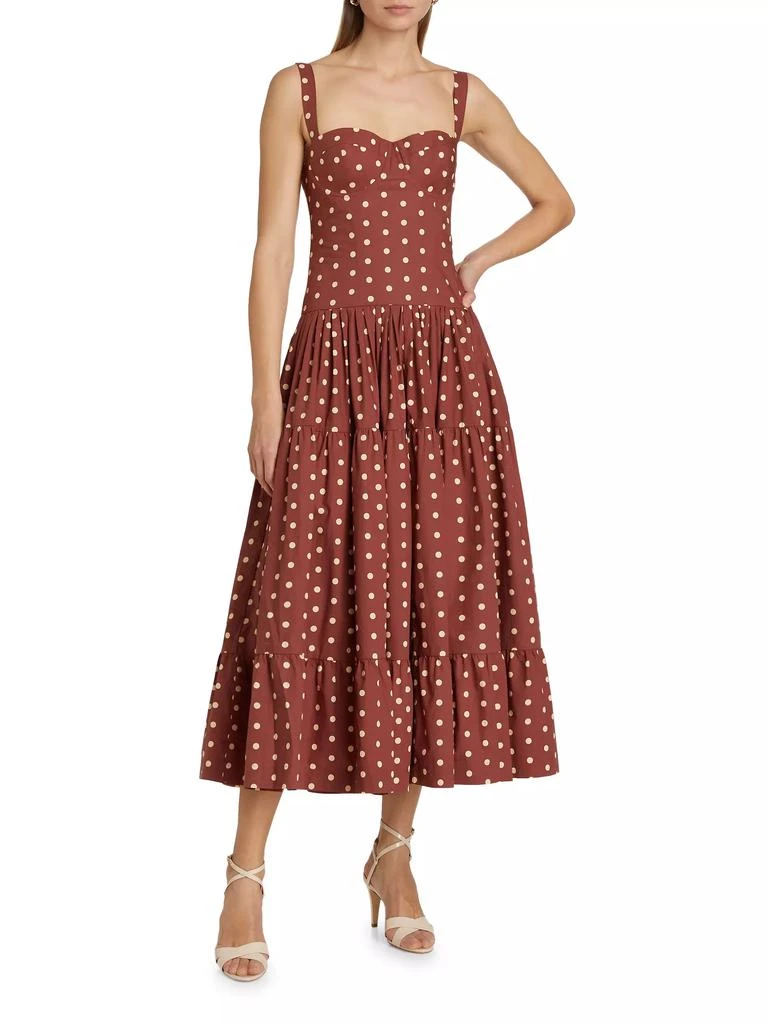 Cara Cara Santiago Cotton Midi-Dress 2