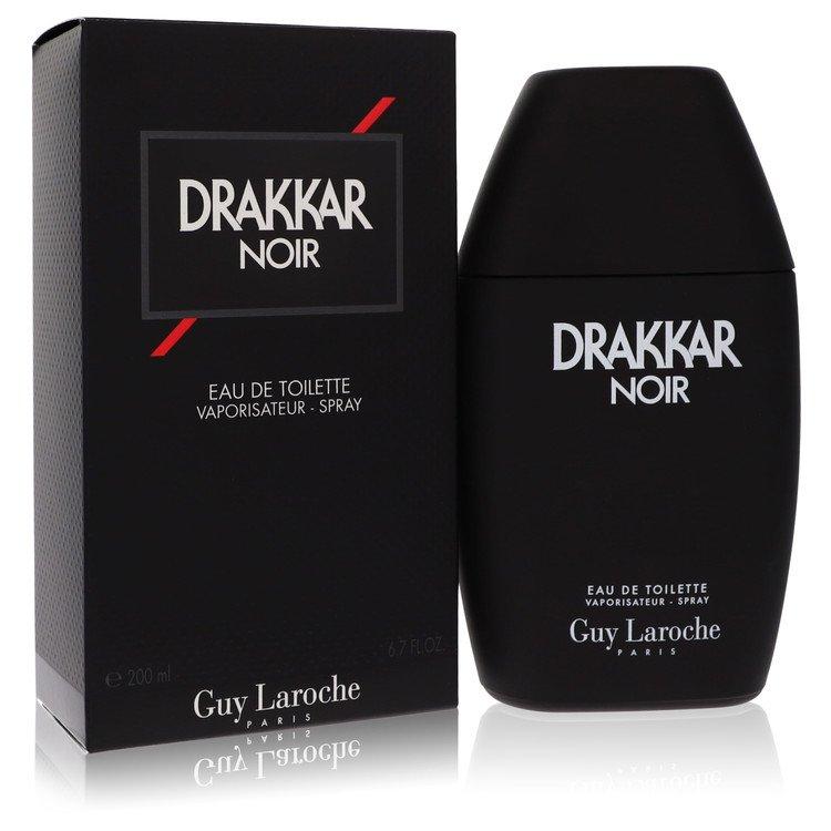 Guy Laroche 2pcs Combo Drakkar Noir by  Eau De Toilette Spray 6.7 oz Men