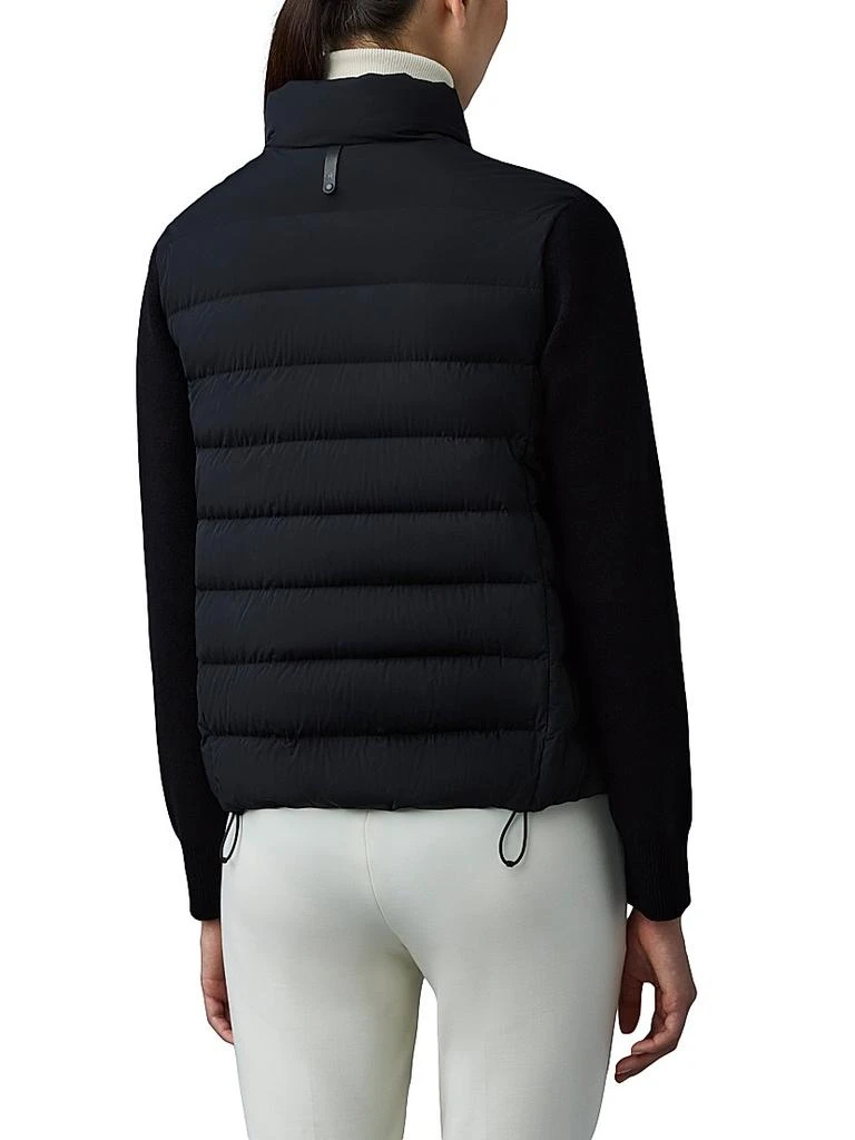 Mackage Oceane Mixed Media Jacket 5