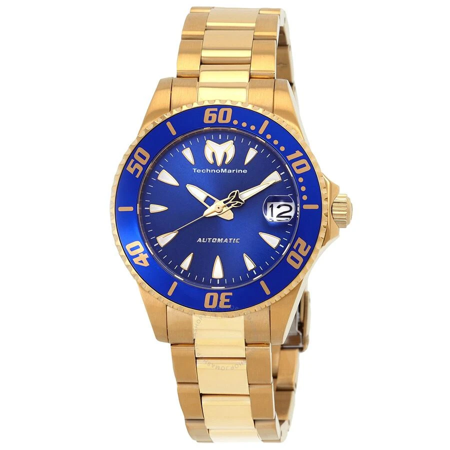TechnoMarine Manta Automatic Blue Dial Men's Watch TM-219083 1