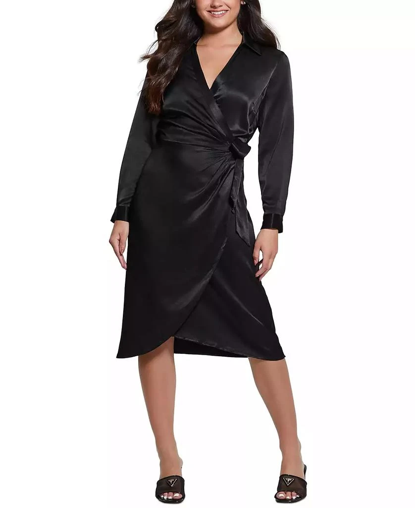 GUESS Women's Clara Wrap Dress 4