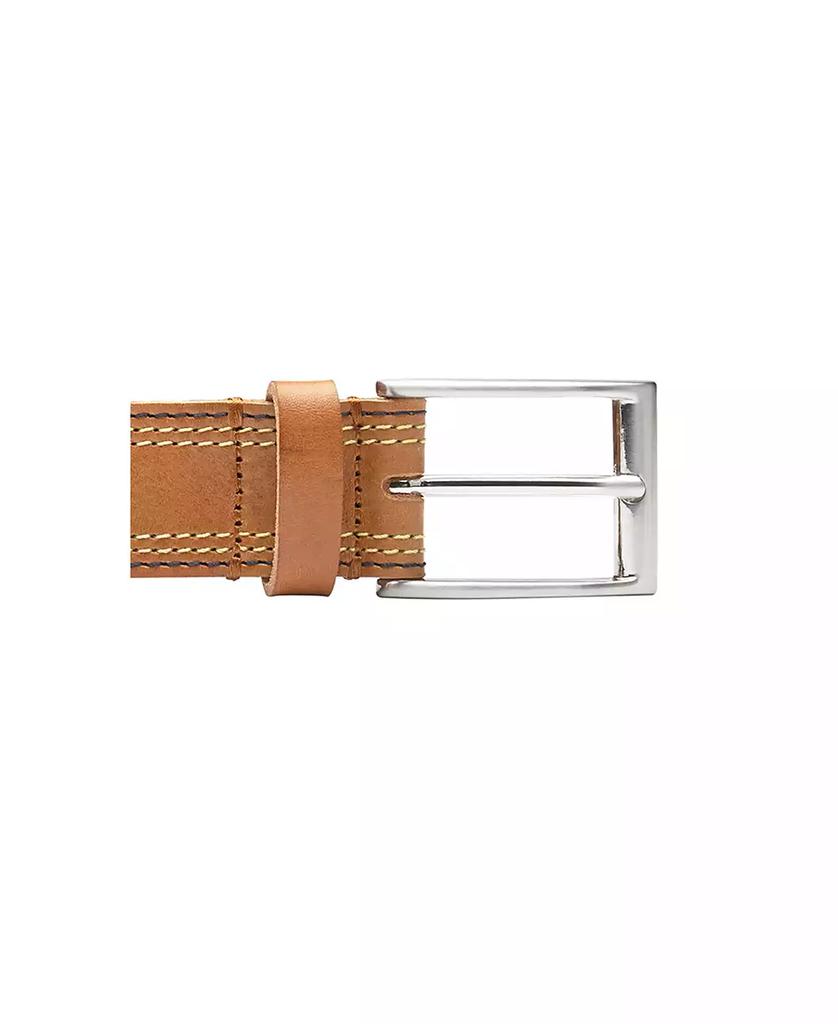 Johnston & Murphy Perfed-Edge Belt Tan