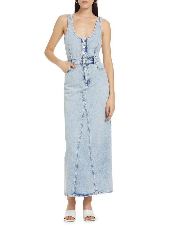 Triarchy Ms. Mirren Denim Maxi Dress 1