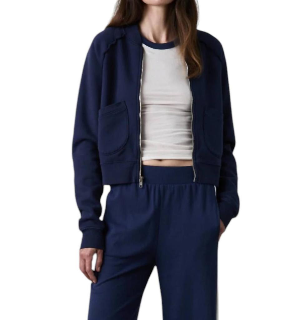 NSF Nsf - FOX ZIP FRONT BOMBER JACKET