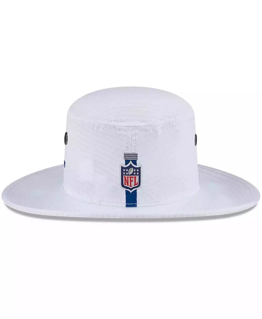 New Era Men's White Indianapolis Colts 2024 NFL Training Camp Panama Bucket Hat 3
