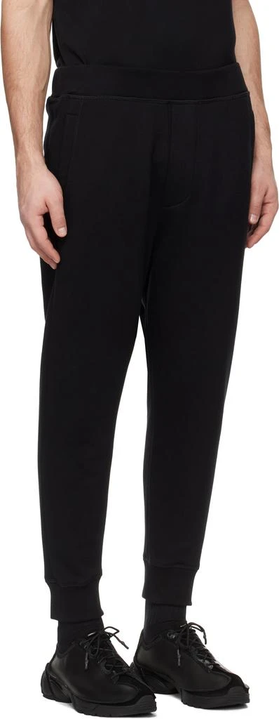 DSQUARED2 Black Relax Dean Fit Sweatpants 2
