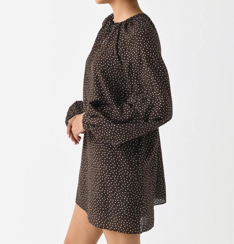 knee length dresses for ladies Peony Women's Pointelle Shift Mini Dress, 100% , Noir, 100% Cotton | Size: Medium