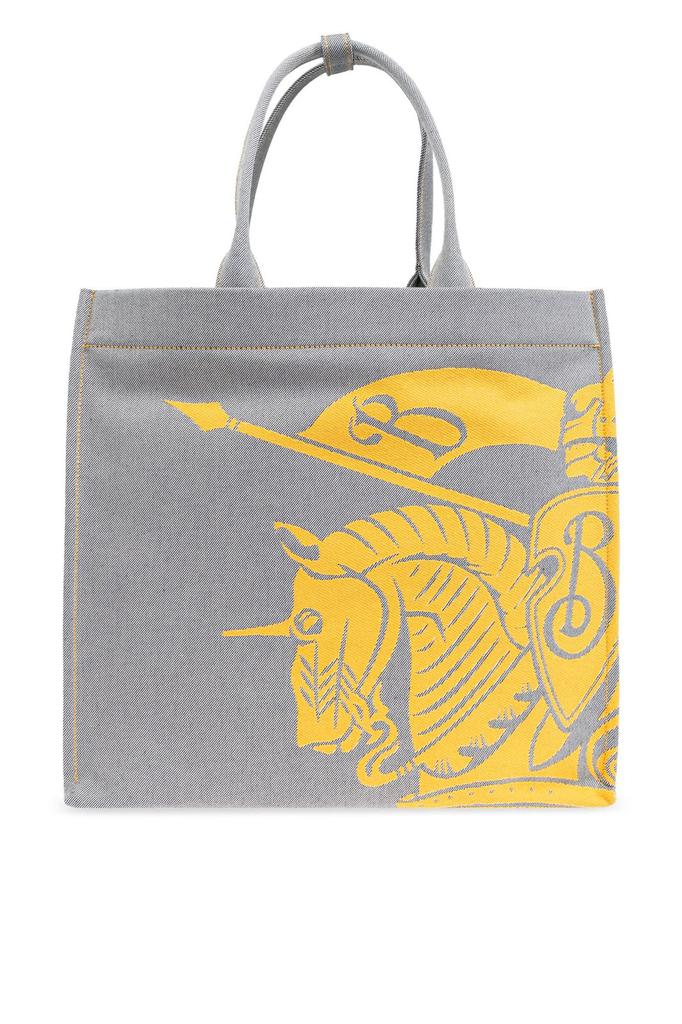 【関税&送料込】Burberry Tote Bag With Ekd Burberry EKD Canvas Tote Bag | Grey | FARFETCH