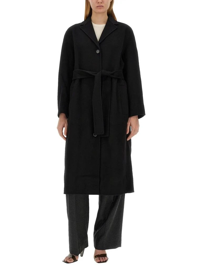 Theory Theory Belted Straight Hem Coat 3