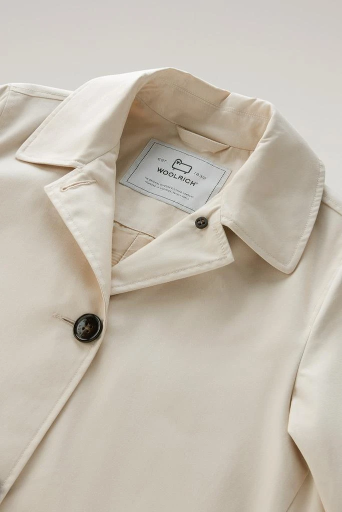 Woolrich Havice Trench Coat in Best Cotton - Women - Beige 2