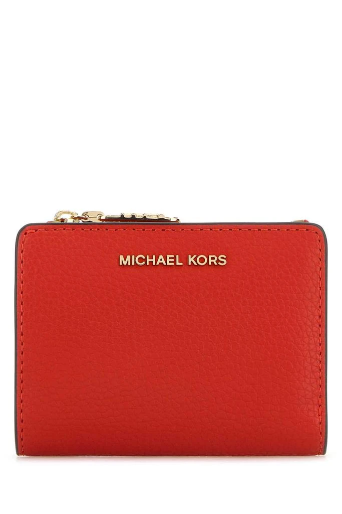 Michael Kors Coral Leather Wallet 1