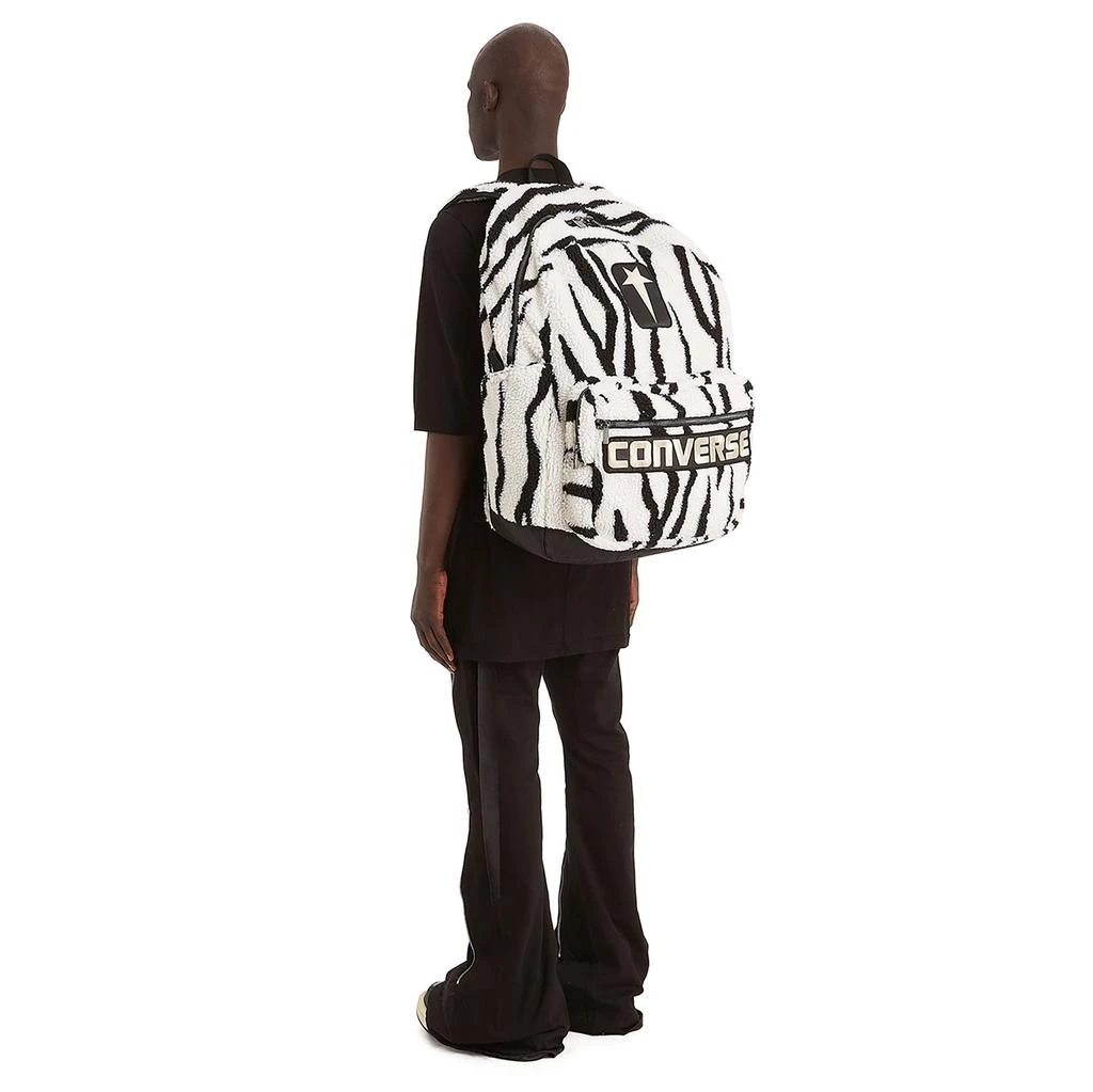 Rick Owens Oversized Backpack (Pearl/Black) 2