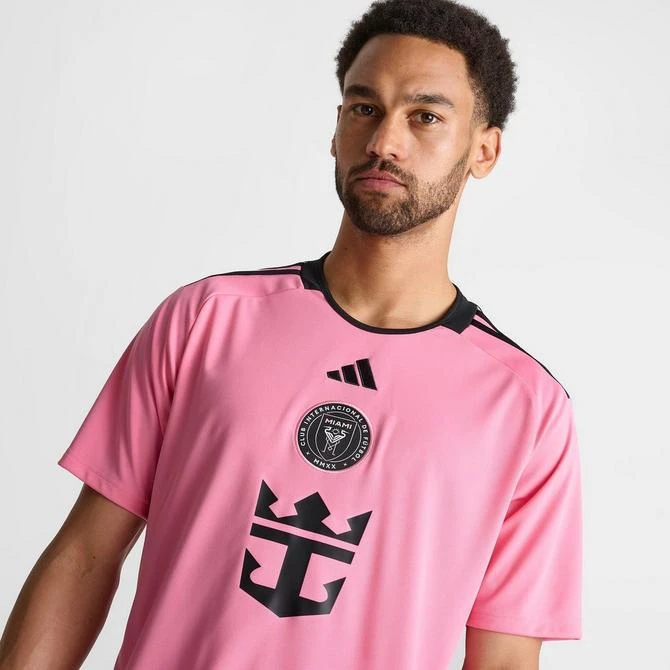 Adidas Men's adidas Inter Miami CF MLS 24-25 Lionel Messi Home Soccer Jersey 6
