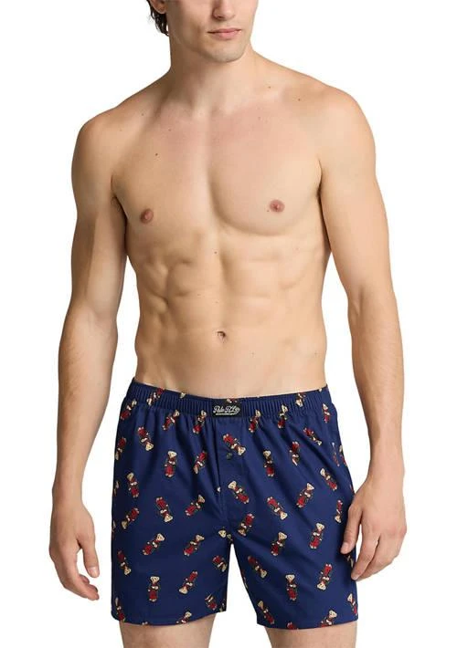 Ralph Lauren Ralph Lauren Woven Allover Print Bear Boxers 1