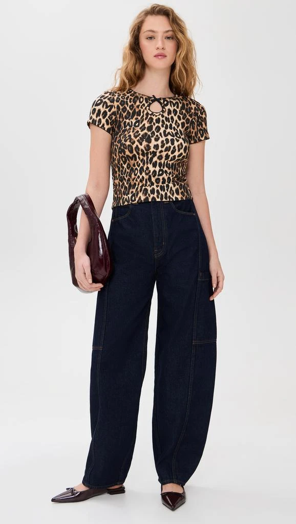 Damson Madder Marnie Pointelle Tee 4