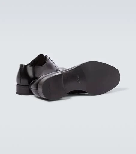 Prada Brushed leather Derby shoes 7