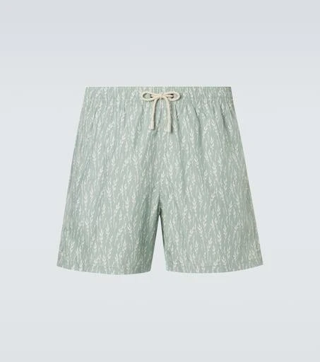Canali Printed swim trunks