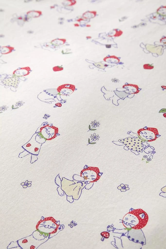 Urban Outfitters Strawberry Cat Core Duvet Cover Set 4