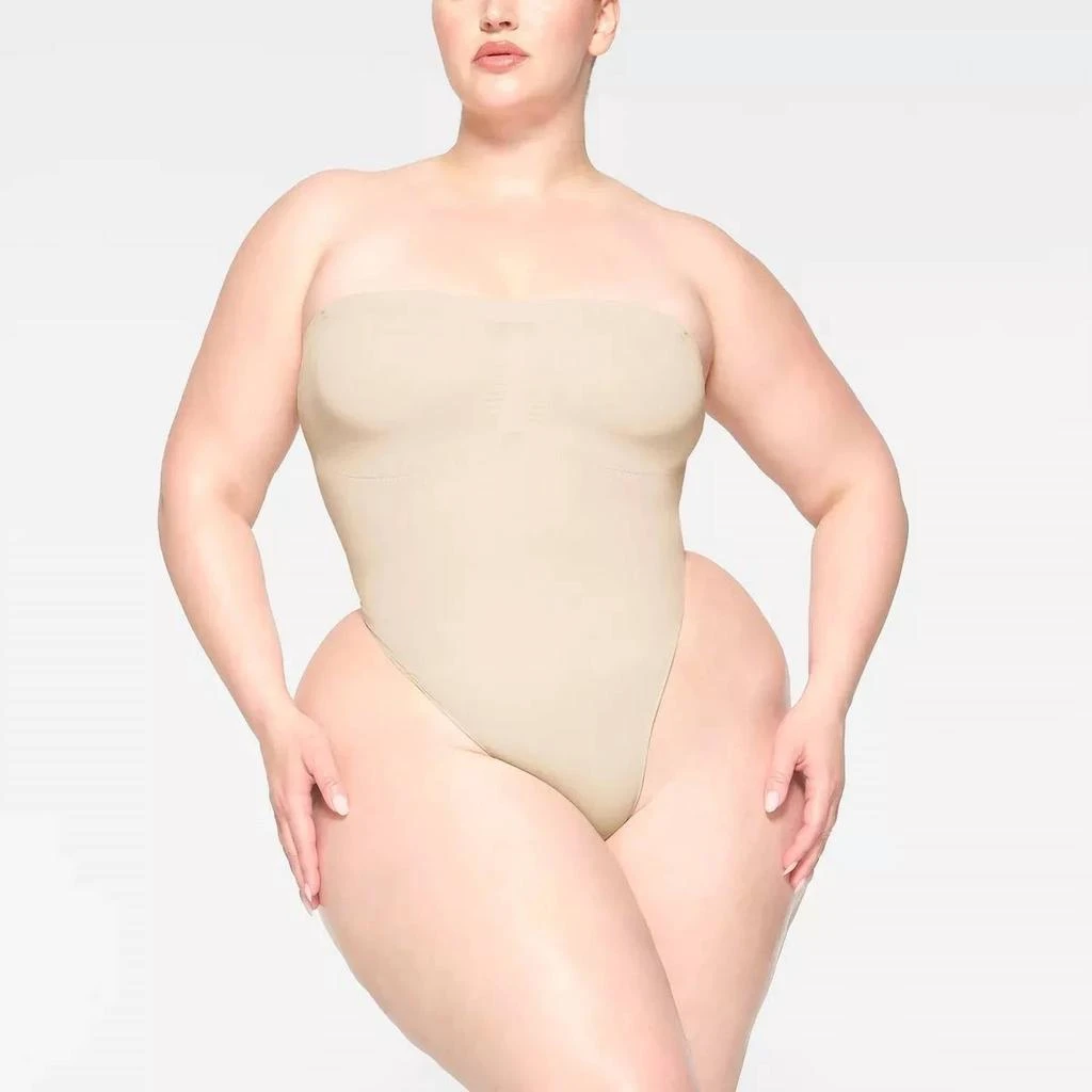 SKIMS Skims - seamless sculpt strapless thong bodysuit 2