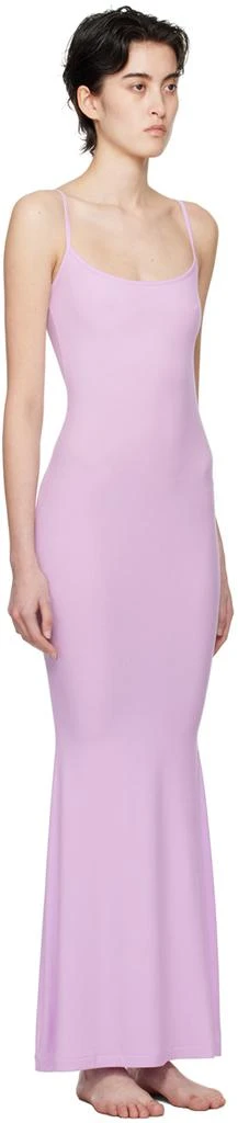 SKIMS Purple Soft Lounge Long Slip Maxi Dress 2