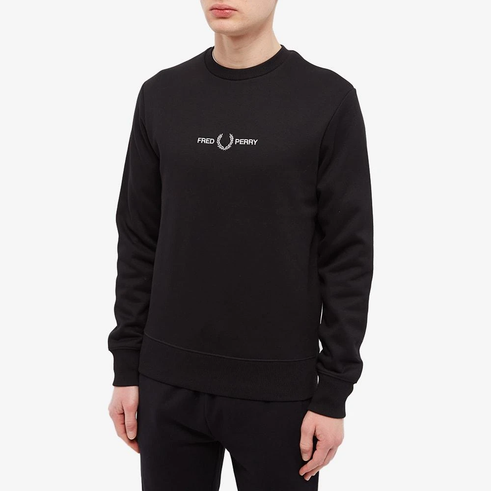 Fred Perry Fred Perry Embroidered Sweat 2