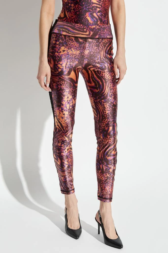 Versace Leggings with animal print 3