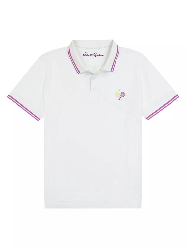 Robert Graham Match Point Knit Polo