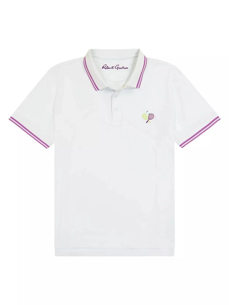 Robert Graham Match Point Knit Polo 1